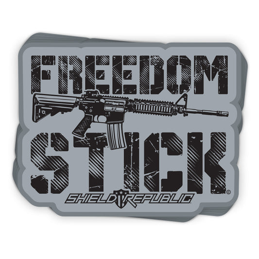 Freedom Stick Decal
