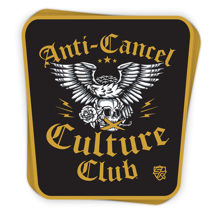 Anti Cancel Culture Club Decal