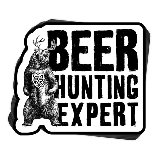 Beer Hunting Expert Decal