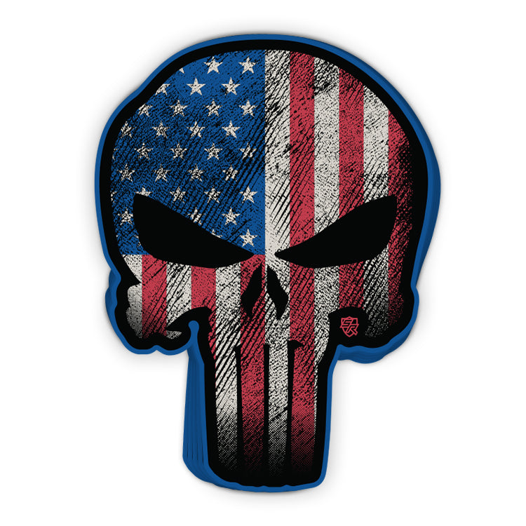 USA Punisher Decal