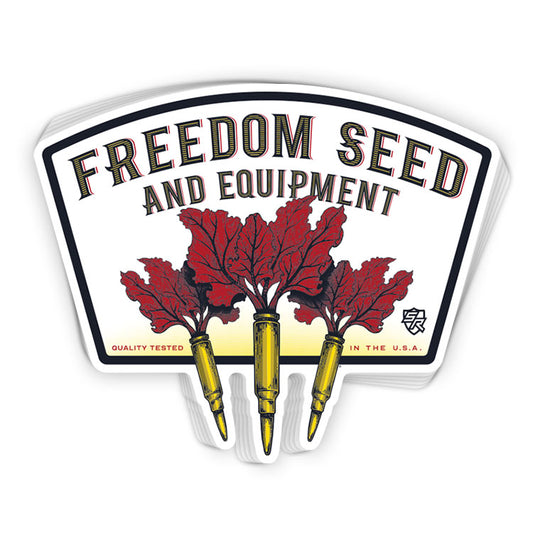 Freedom Seed and Equipment Decal