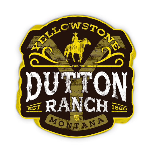 Dutton Ranch Est 1880 Decal