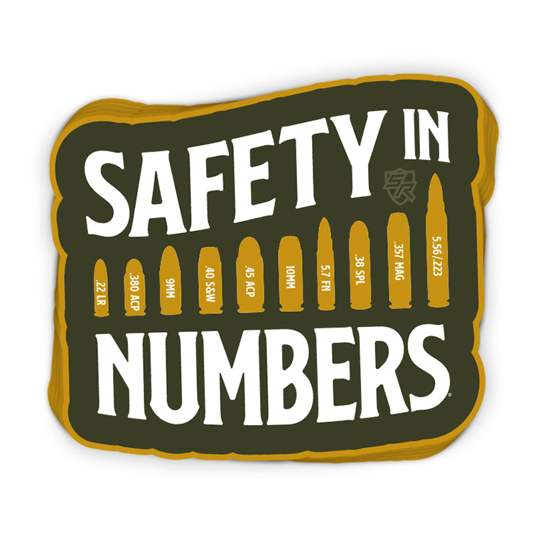 Safety in Numbers Decal