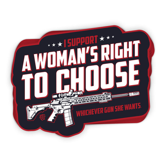 A Women's Right to Choose Decal