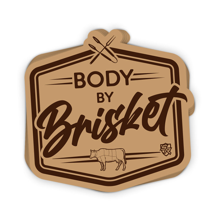 Body by Brisket Decal