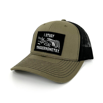 I Study Triggernometry Woven Patch Hat