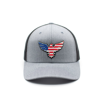 Eagle USA Flag Hat PVC Patch