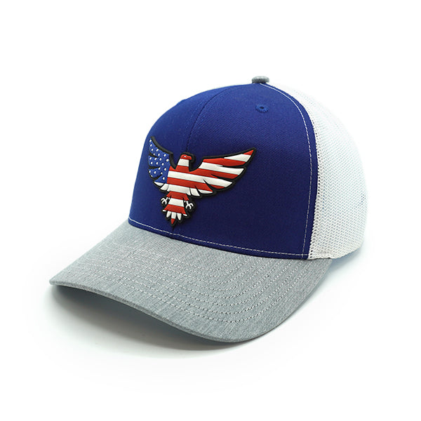 Eagle USA Flag Hat PVC Patch