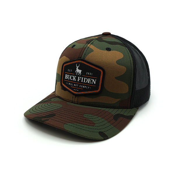 Buck Fiden Woven Patch Hat