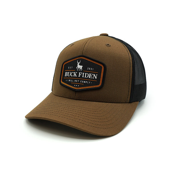 Buck Fiden Woven Patch Hat