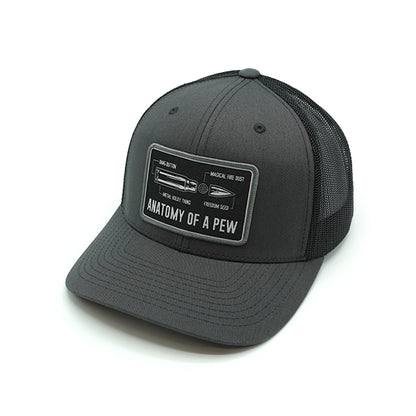 Anatomy Of A Pew Woven Patch Hat