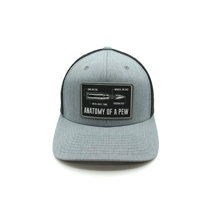 Anatomy Of A Pew Woven Patch Hat