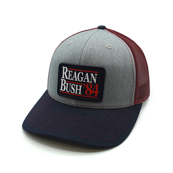 Reagan Bush Woven Patch Hat – Shield Republic