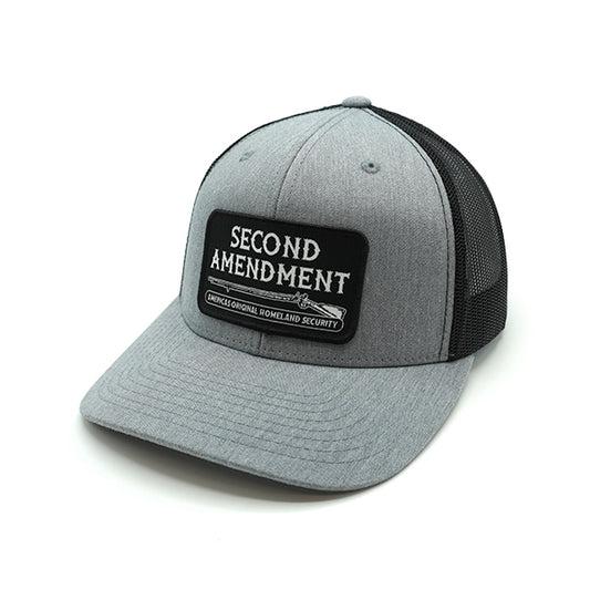 Second Amendment Americas Original Homeland Woven Patch Hat