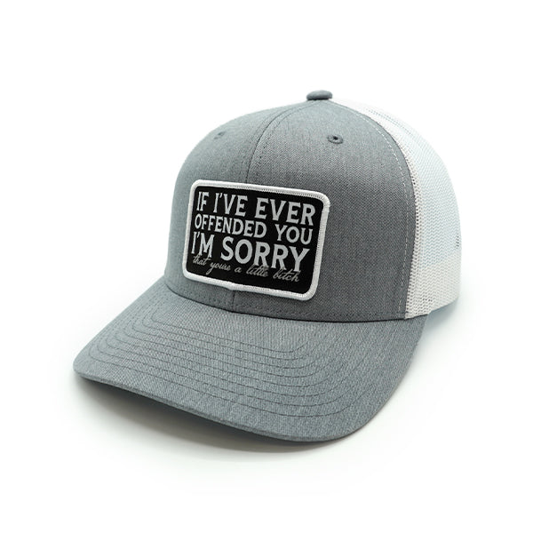 If I’ve Ever Offended You Woven Patch Hat