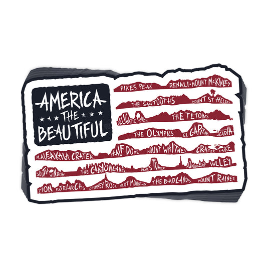 America the Beautiful Decal