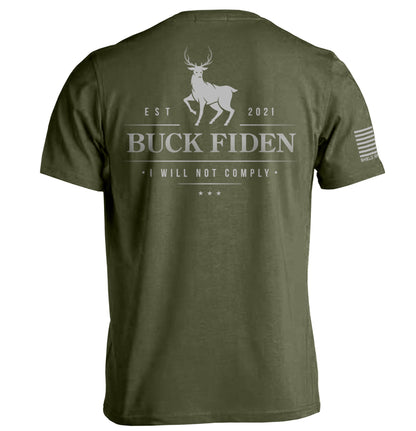 Buck Fiden Tee Military Green